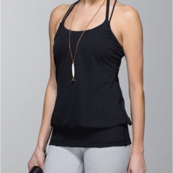 Lululemon Flow & Go Tank Black - Picture 2 of 9